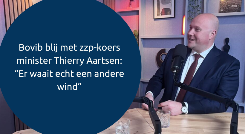 Bovib-directeur Bart Smals enthousiast over zzp-koers kabinet: “Er waait echt een andere wind”